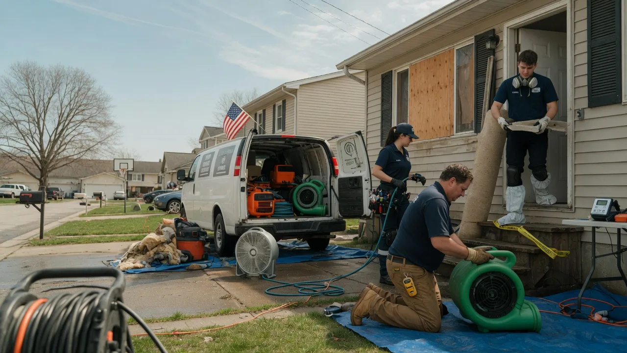 Water Damage Restoration in Lanse, MI near me
